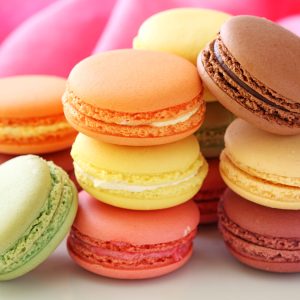 Colorful macaroons