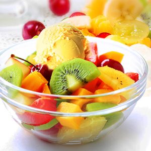 Salad-with-ice-cream